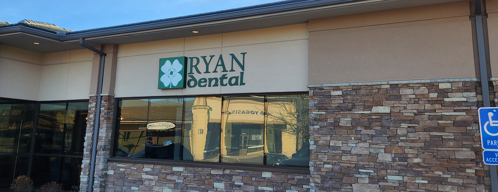 office front of Ryan Dental