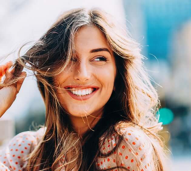 smiling woman
