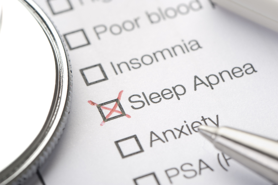 sleep apnea, sleep apnea treatment, sleep apnea checked on medical record