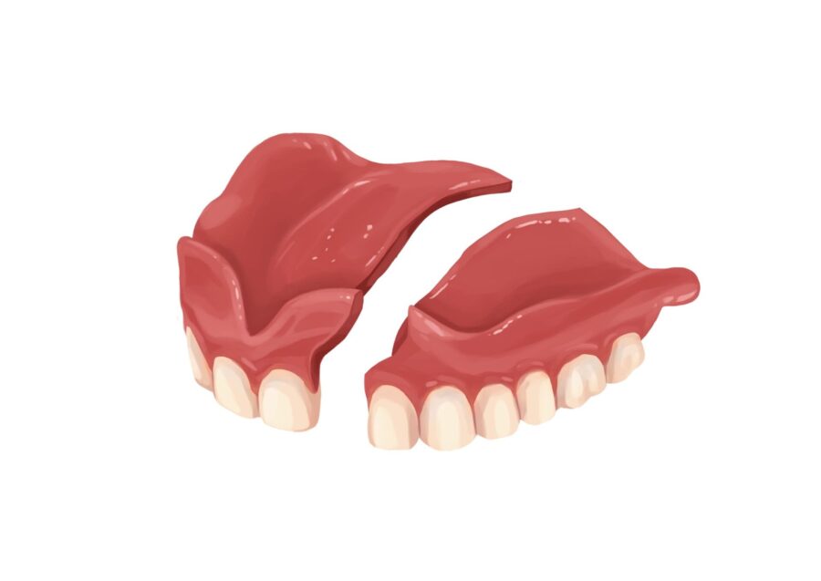 broken denture, time to replace your denture